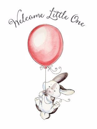 Picture of Welcome Little One Bunny