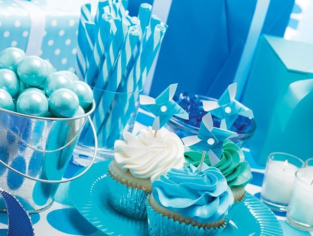 Picture of Aqua Cupcakes