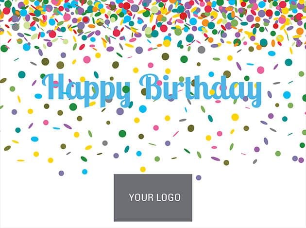 Picture of Birthday Confetti  - Logo