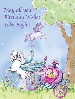 Picture of Birthday Pegasus and Carriage