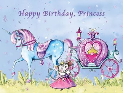 Picture of Birthday Princess and Carriage