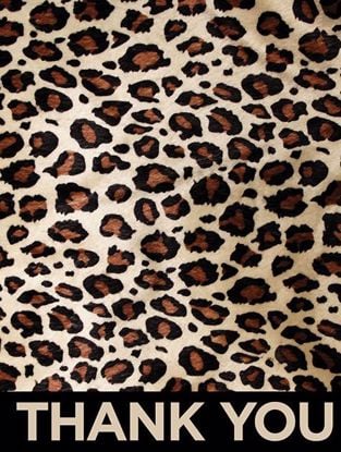Picture of Bold Leopard Thanks