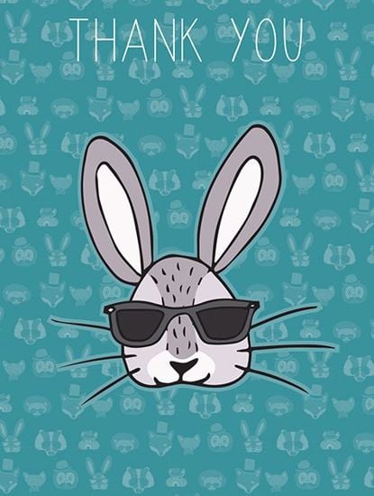Picture of Cool Bunny Thank You