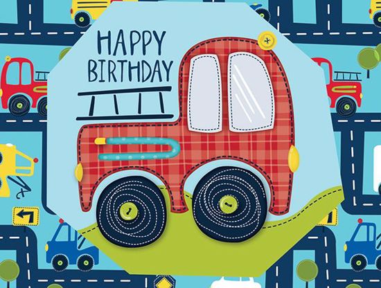 Picture of Fire Truck Birthday