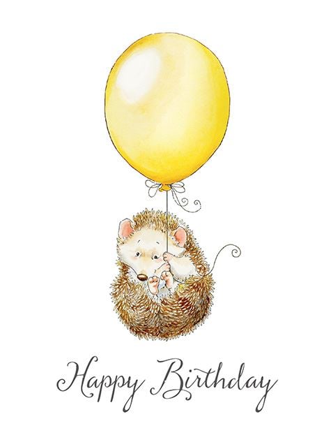 Picture of Happy Birthday Hedgehog