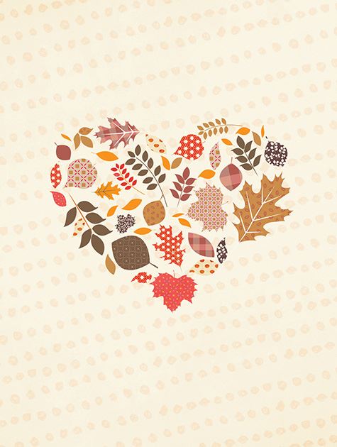 Picture of Happy Fall Heart