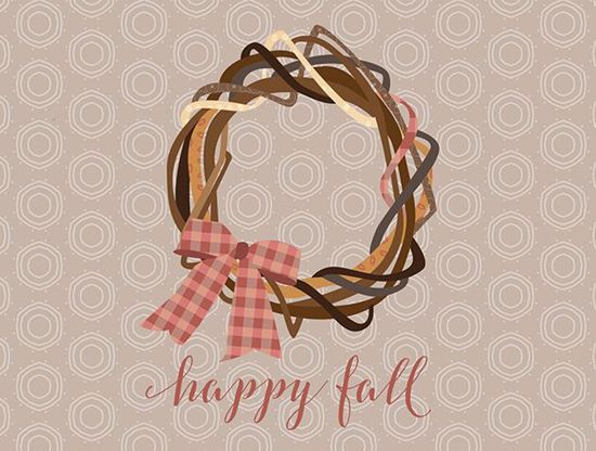 Picture of Happy Fall Wreath