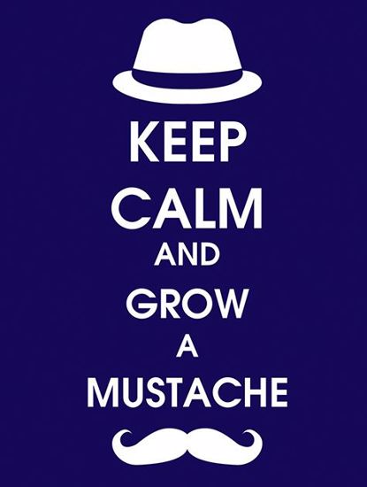 Picture of Keep Calm and Grow a Mustache