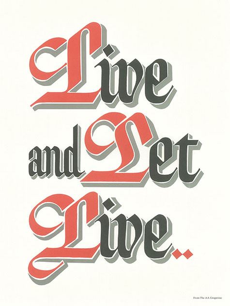 Picture of Live and Let Live