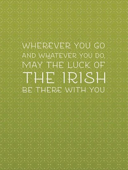Picture of Luck of The Irish Be With You