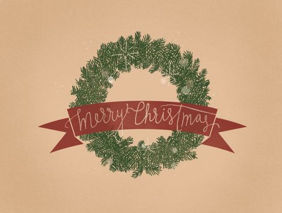 Picture of Merry Christmas Wreath
