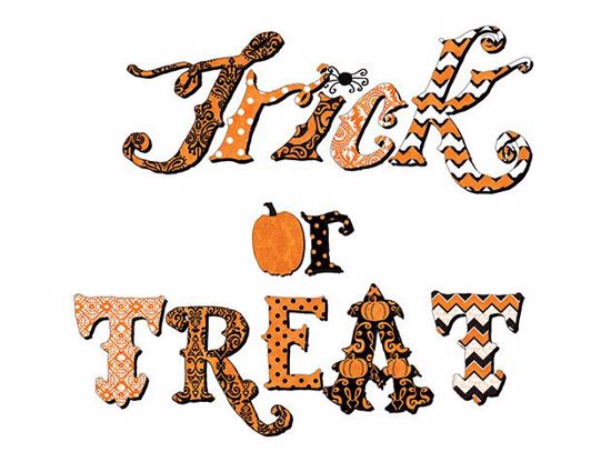Picture of Patterned Trick or Treat