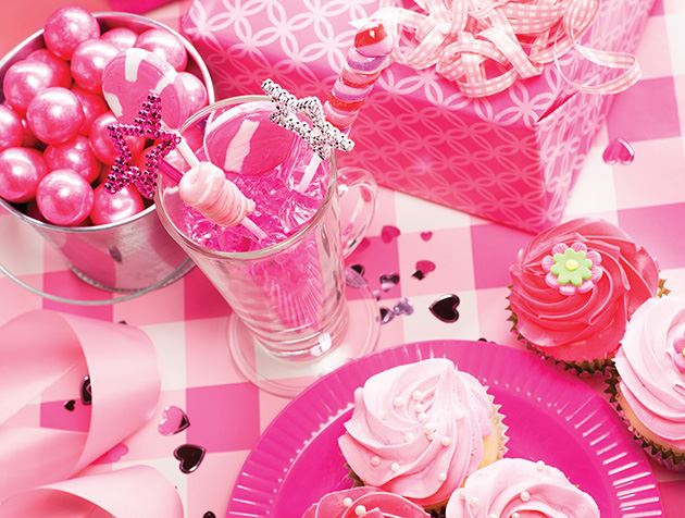 Picture of Pink Party Favors