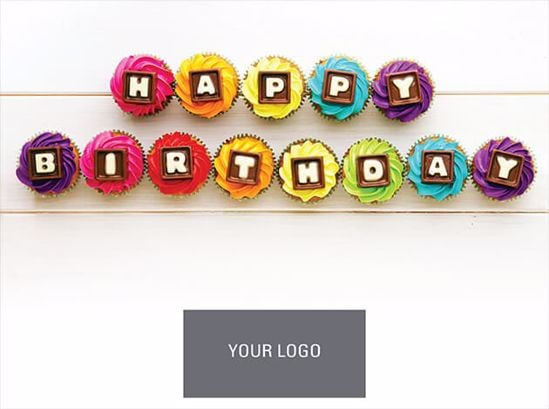 Picture of Colorful Birthday Wishes  - Logo