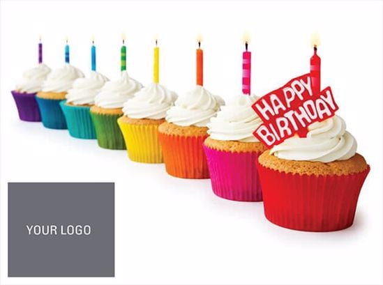 Picture of Colorful Cupcakes  - Logo