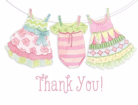 Picture of Thank You Clothesline Pink
