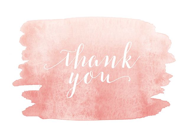Picture of Thank You Horizontal