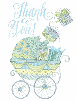 Picture of Thank You Pram Blue