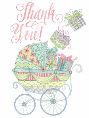 Picture of Thank You Pram Pink
