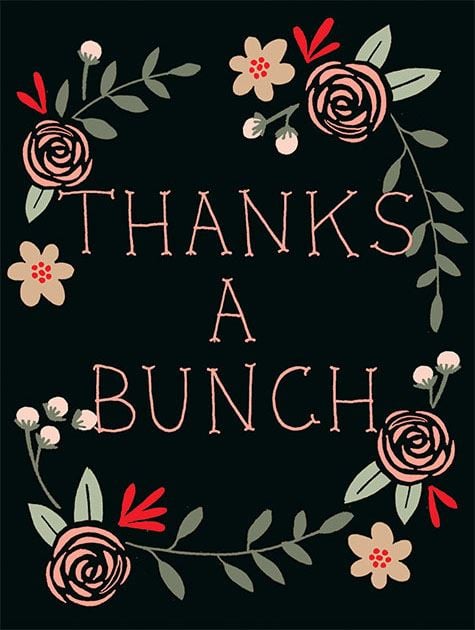 Picture of Thanks A Bunch