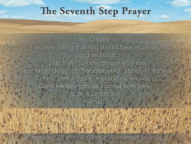 Picture of The 7th Step Prayer