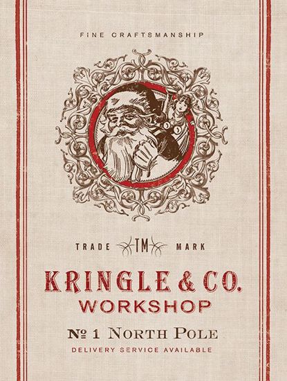 Picture of Vintage Burlap Kringle