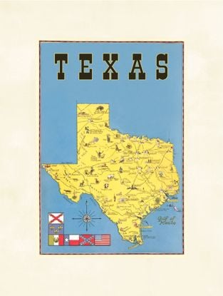 Texas on the Map
