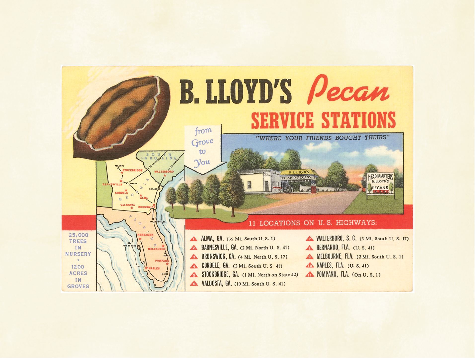 B. Lloyd's Pecan Service Stations