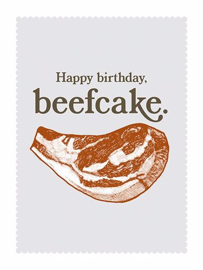 Picture of Happy Birthday Beefcake