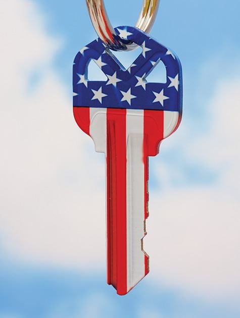 Picture of Patriotic Key