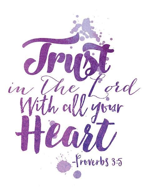Picture of Trust in the Lord